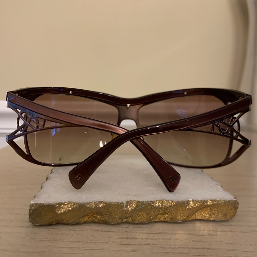 YSL Metal Frame Sunglasses